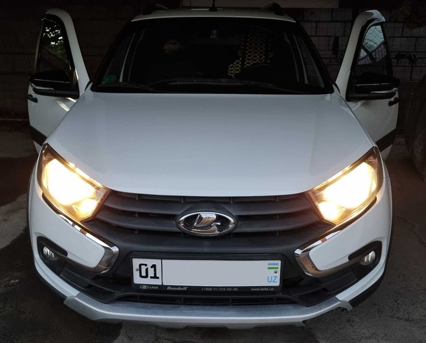 Lada Granta FL Кросс 2019. Пробег 64000