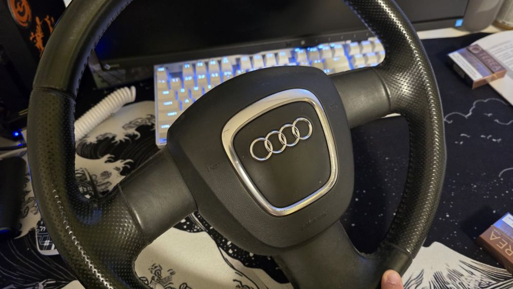 Оригинален кожен волан за Audi A3 8P (2003-2012)