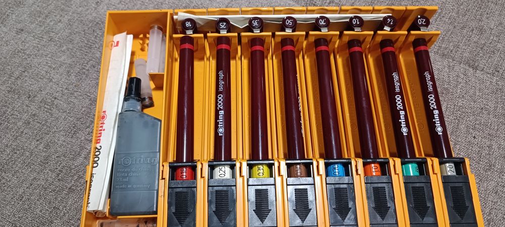 Rotring 2000 isograph stilou  tuș/tehnic