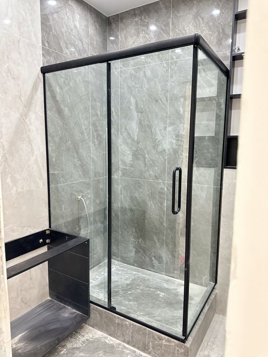 Душевая перегородка,  ограждения стеклянная