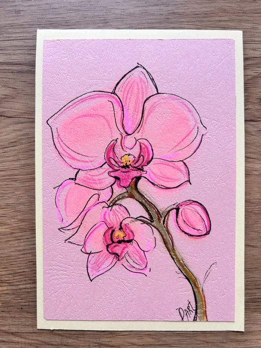 Ръчно рисувани картички