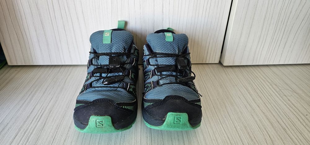 Ghete drumetie Salomon unisex, mărimea 31