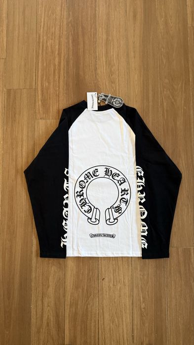 Chrome Hearts Black&White long sleeve t-shirt