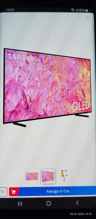 Qled Samsung 43 Q67 AU xxx impecabil Aproape Nou