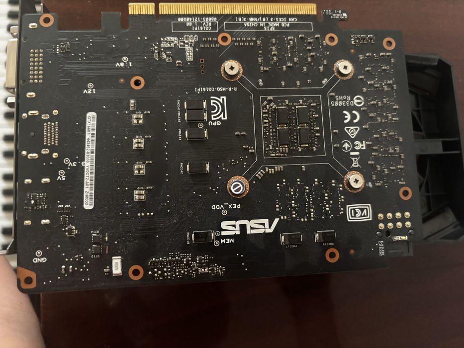Видеокарта asus gtx 1660ti