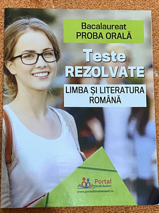 Vând culegere Română Bacalaureat