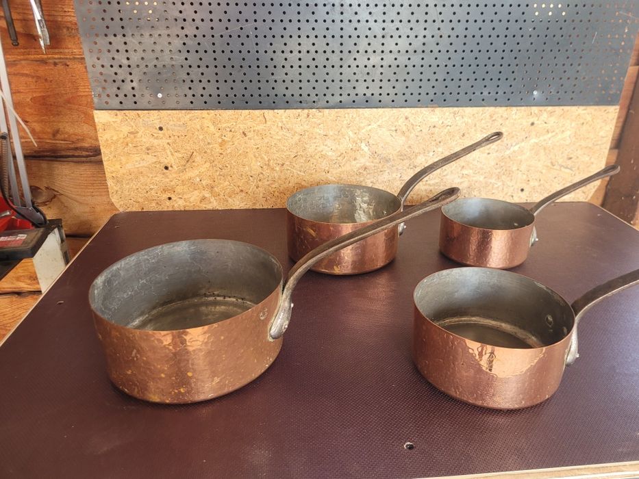 Set de 4 oale cupru
