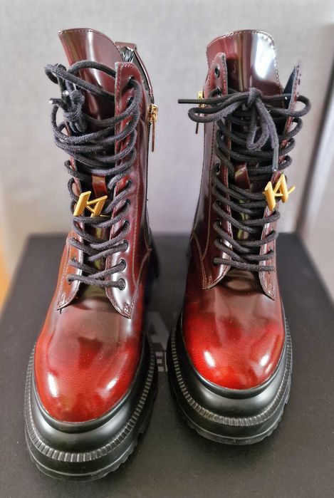 Кожени кубинки Karl Lagerfeld Danton