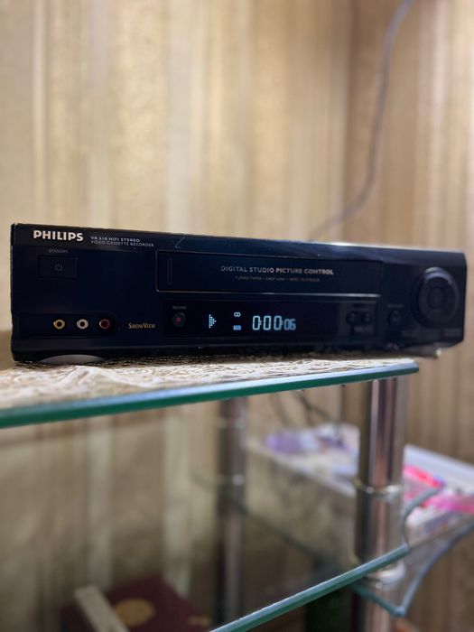 Philips VR610 Hi Fi Stereo 6 head видеомагнитофон редкий