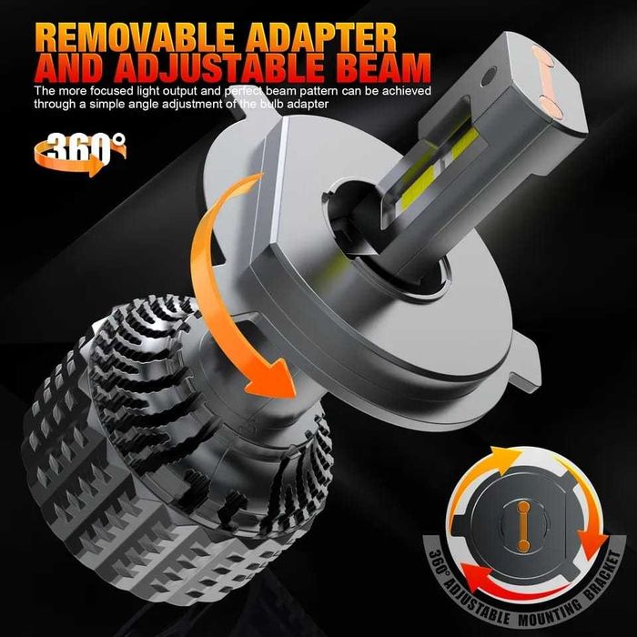 Set de 2 becuri led auto Xentech Light V20 4300k 55w