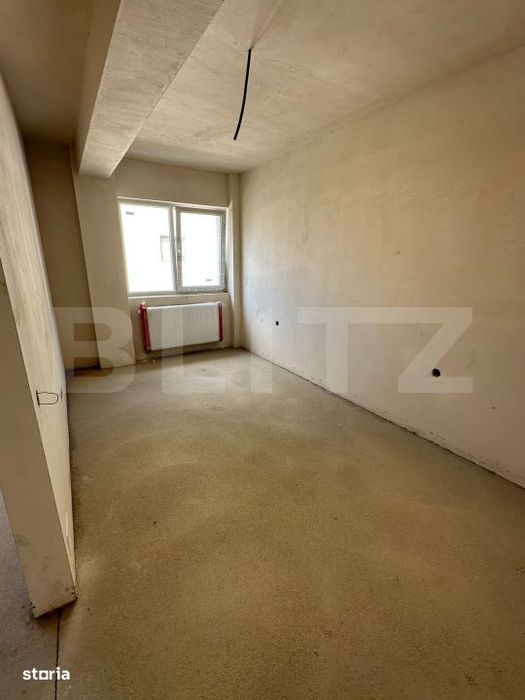 Apartament semifinisat, bucatarie inchisa, dressing, parcare, zona Ter