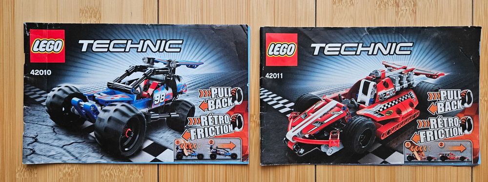 Seturi LEGO Thechnic 42011 si 42010 100% complete