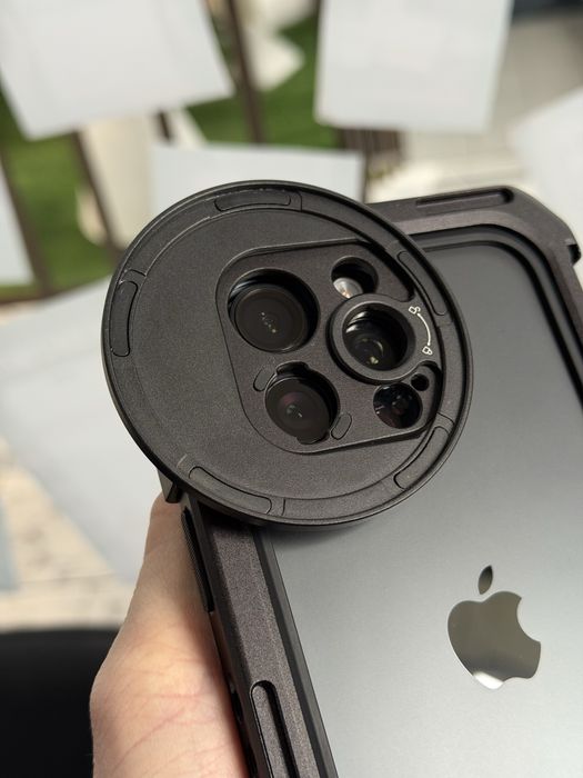 Клетка для iPhone 16 Pro Max, SmallRig + Крепление на T-Mount 67mm