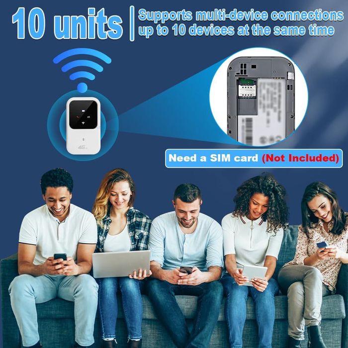 Hotspot Wifi portabil RYOKO PRO,4G,150mbps,cu sim,sigilat