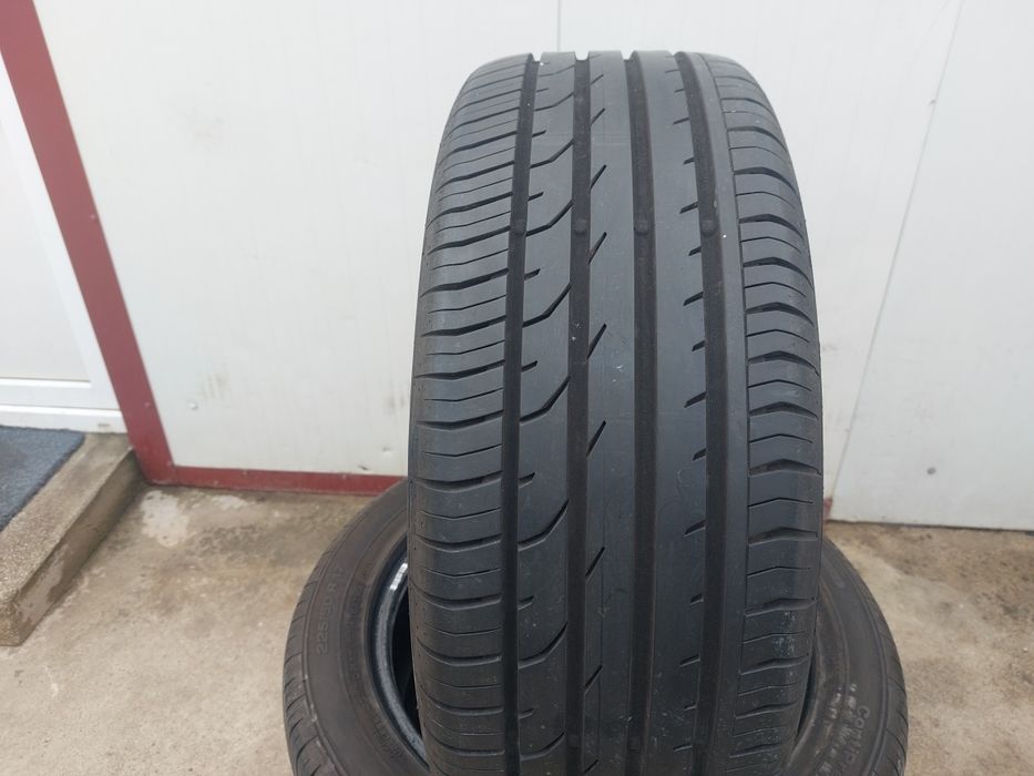 175 lei bucata! Set anvelope de vara 225 50 r17 Continental! 7 mm