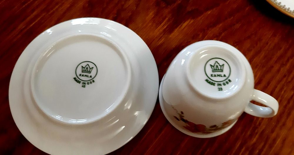 Фарфоровые чайные и кофейные сервизы