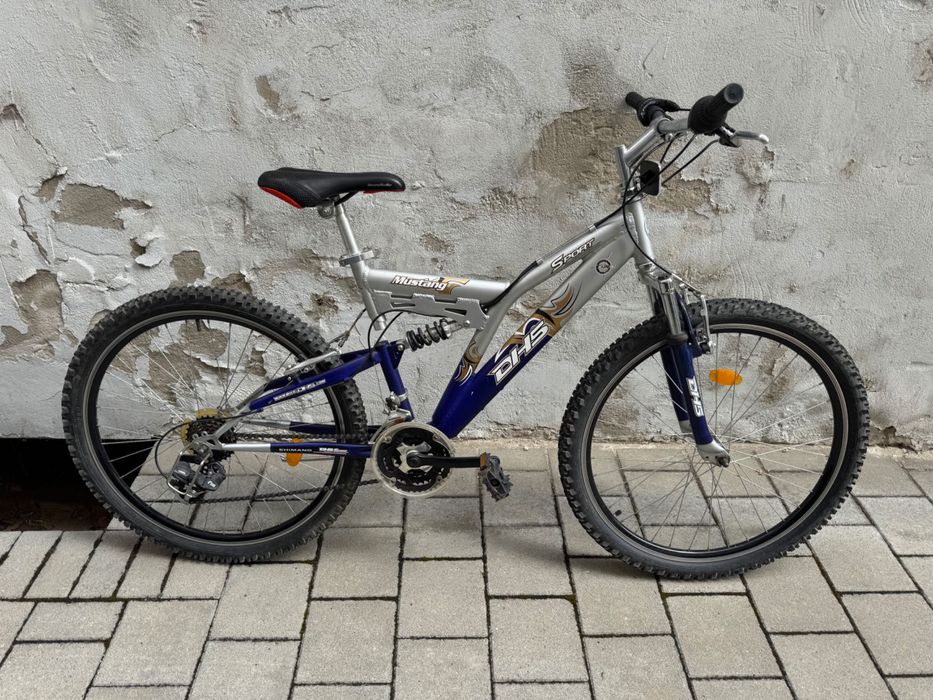 Bicicleta DHS full suspension cadru aluminiu
