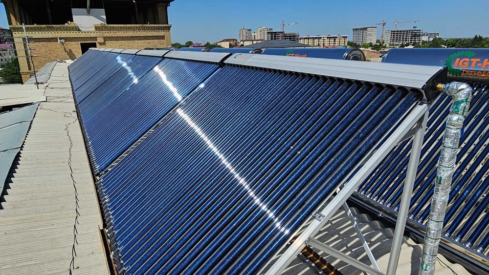 Радиаторы отопления с помощью солнечный водонагреватель | Радиаторы