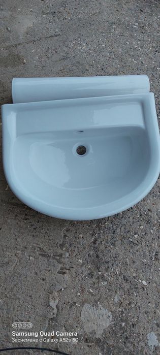 Комплект мивка с крак вана и душ кабина