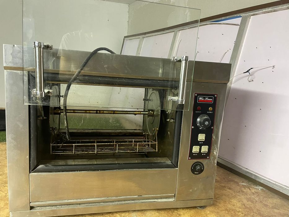 продаётся бу тестомешалка и гриль печь