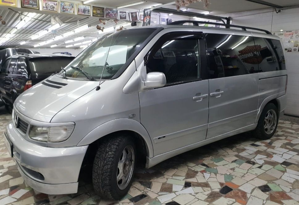 Передняя накладка BRABUS для  бмпер Vito W638 тюнинг