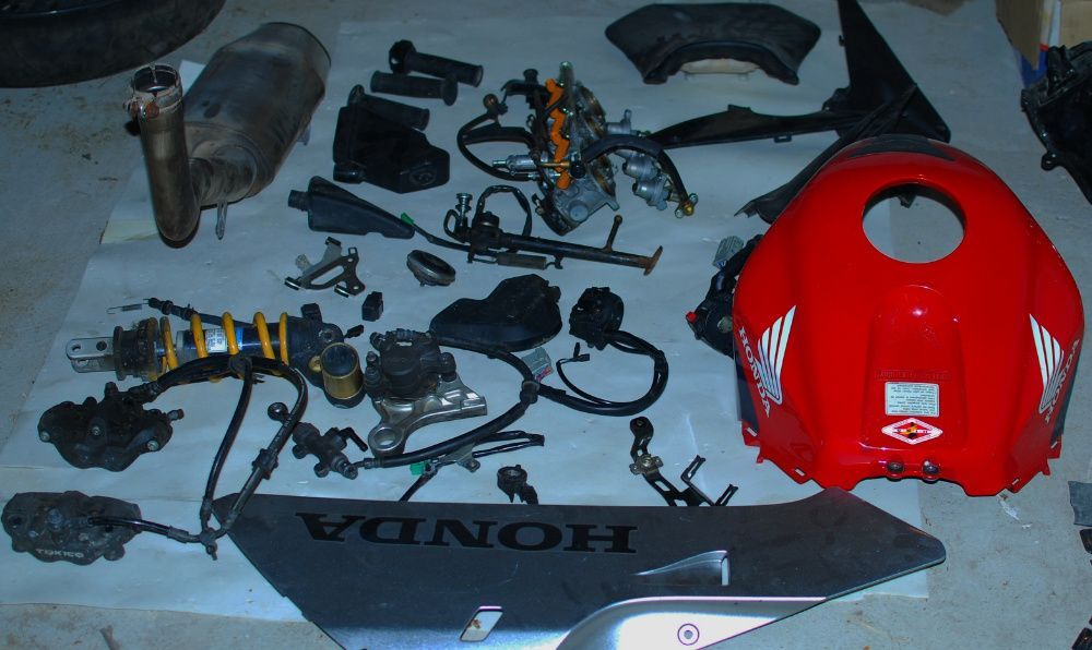 motor 2007-2012 , cadru CBR 600RR cu acte , carene , scarite Honda