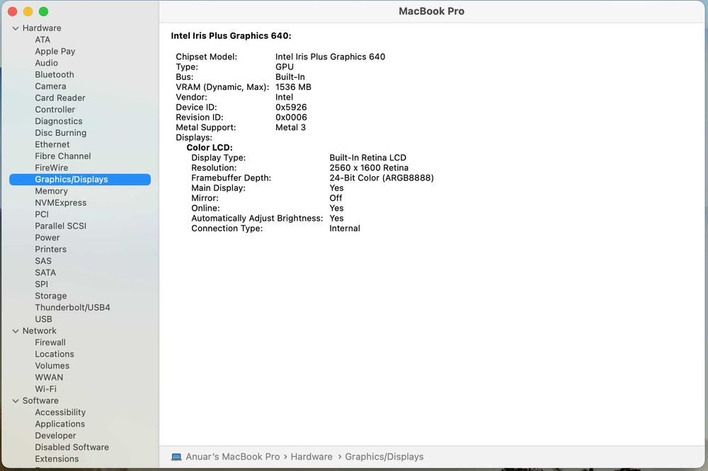 Продам MacBook Pro 13 A1708
