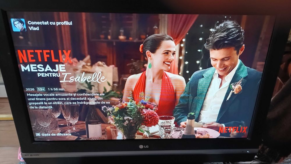 LED TV cu chrome cast media player