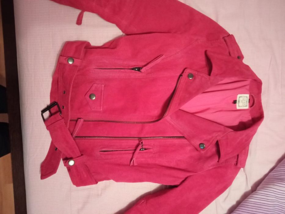 Geaca piele BERSHKA, mas xs