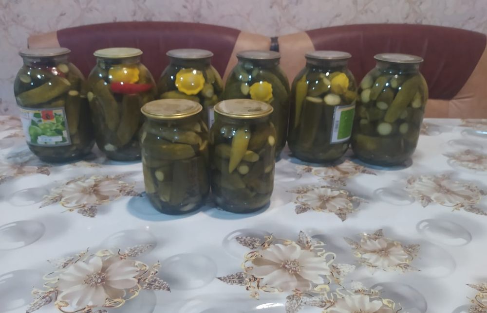 Огурцы маринованные