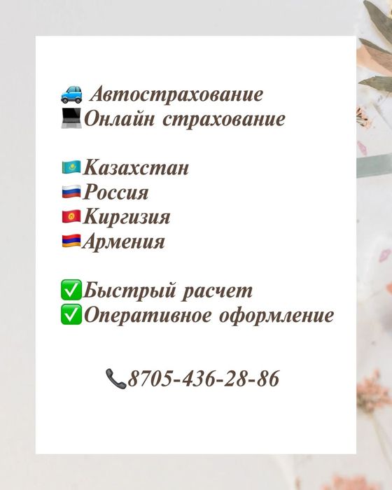 Автострахование круглосуточно