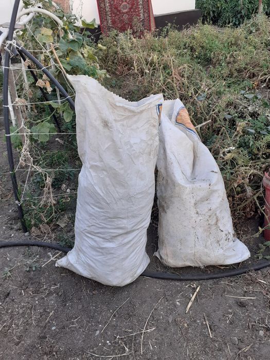 Навозв мешках  чистый  Самовывоз