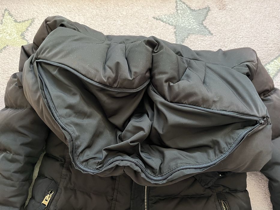 Дамско черно яке Zara