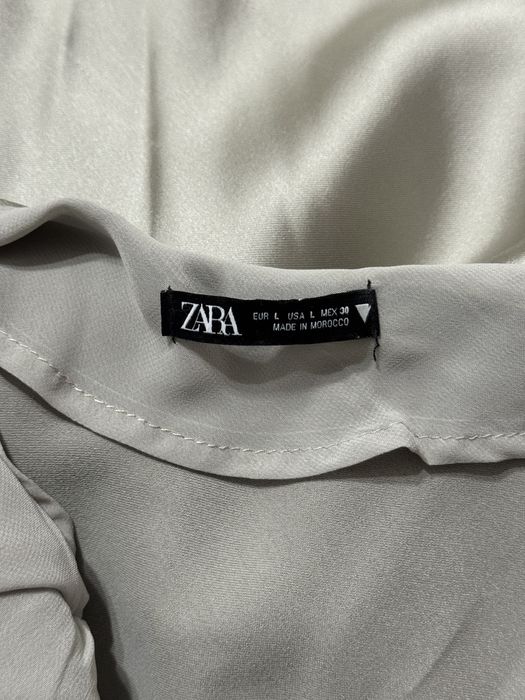 Платье атласное Zara
