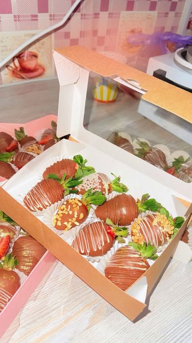 Клубника в шоколаде