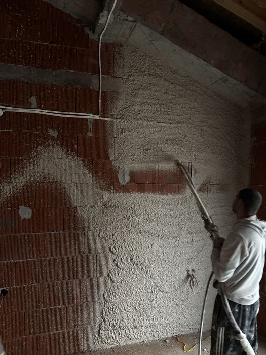 Машинна / Турбозолна мазилка (монофазна)/ гипсокартон /шпакловки и др.