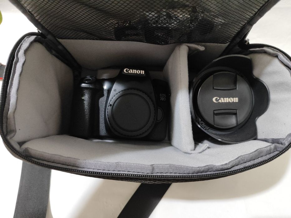 Фотоаппарат Canon EOS 70D в комплекте