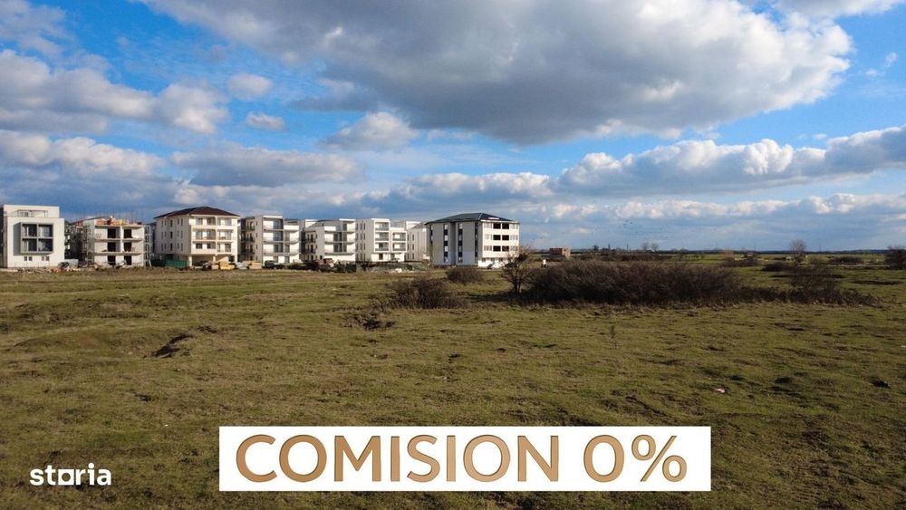 COMISION 0% | Teren Intravilan - Pentru Constructie Bloc - Giroc
