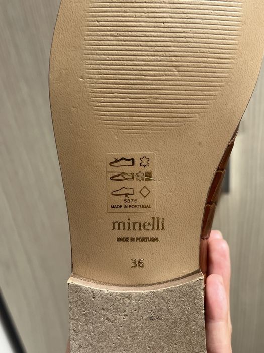 Mocasini (loafers), piele naturală, Minelli