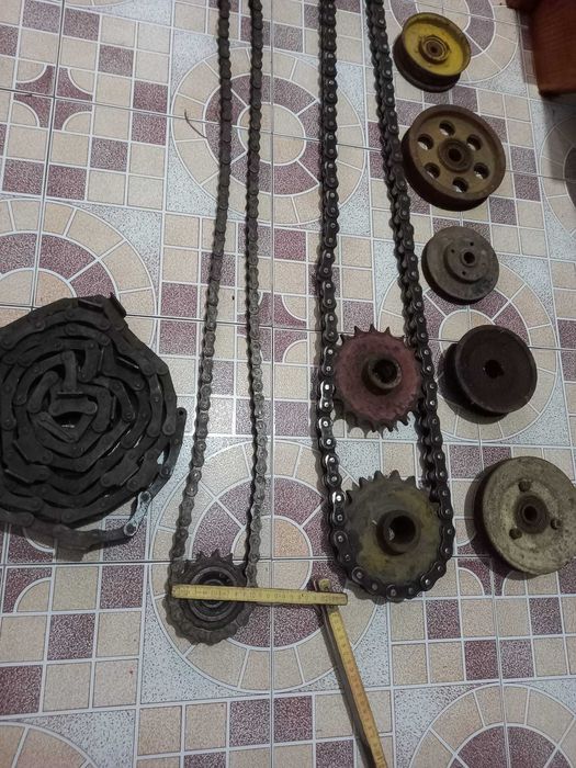 Lanț transport racleți lateral pentru combină nou, 3,40 m, 86 zale.