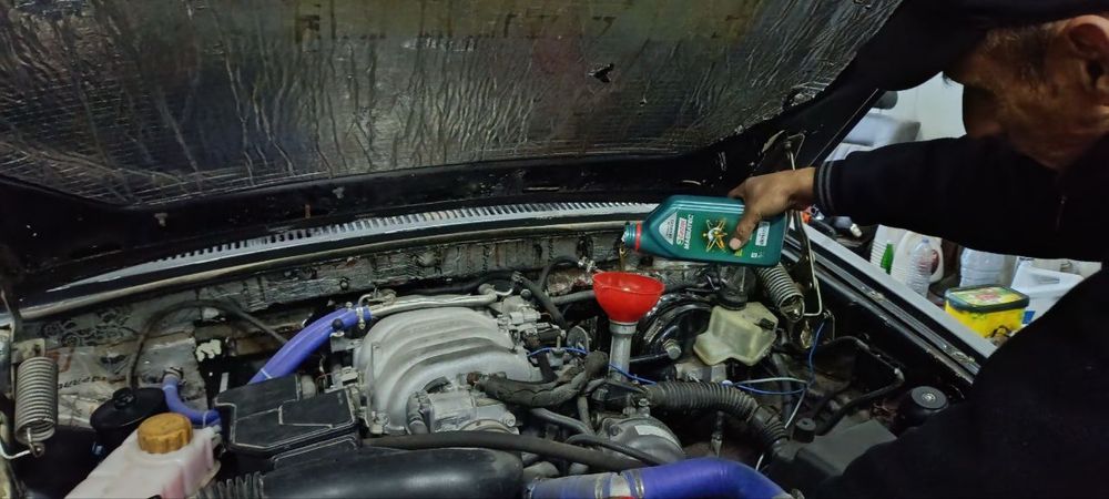 Готовый свап комплект 3UZ-FE 4.3 V8 на волгу