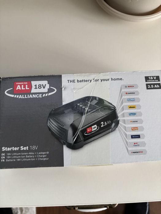 Bocsh батерия и зарядно зелена серия