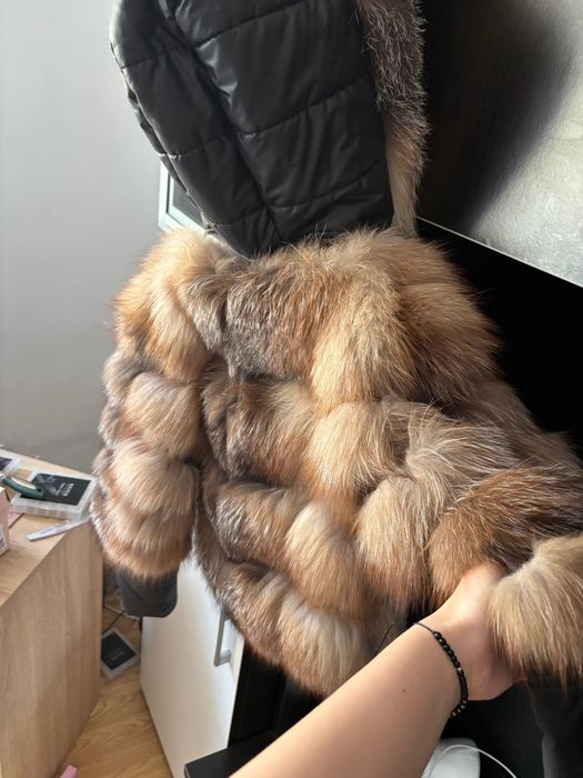 Haină de blană naturală