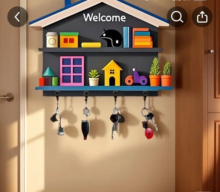 Черна къщичка, Картинен знак „Добре дошли у дома“