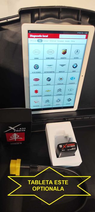Launch Easydiag X431 Interfata auto service pt turisme+camioane, OBFCM