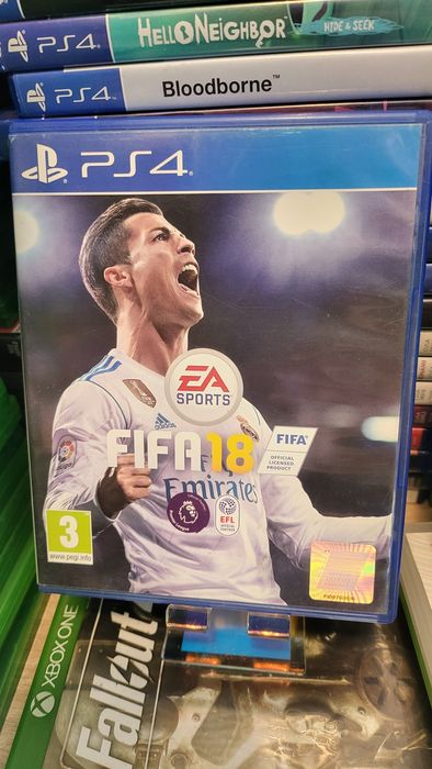 Игра Fifa 18 ps4 playstation пс4 плейстейшън 4
