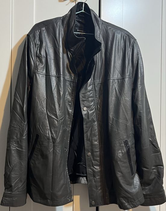 Куртка кожаная мужская