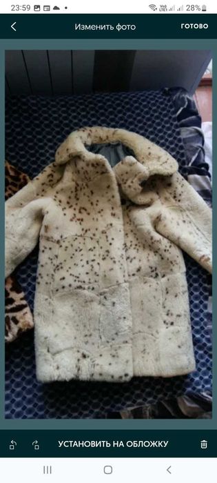 Шубы цигейка и каракуль