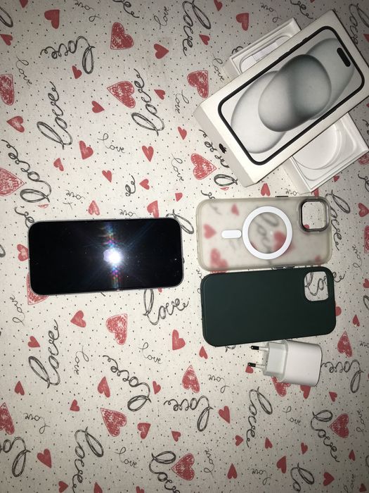 IPHONE 15 BLUE/128gb (ca nou)