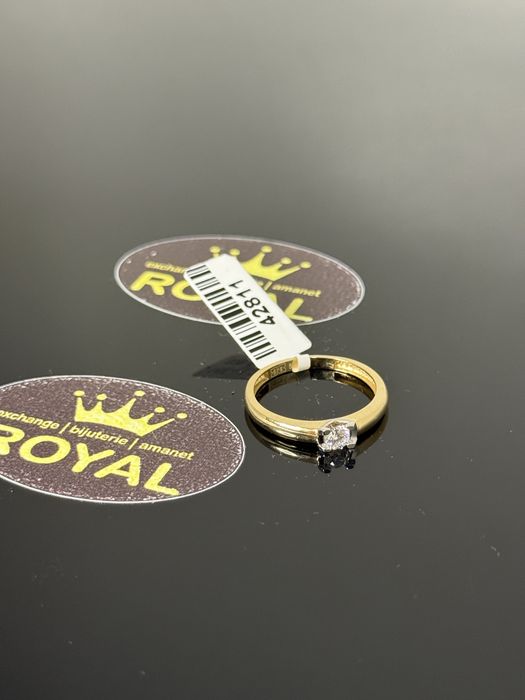 Bijuteria ROYAL : Inel AUR 14K NOU / 1.76 GR